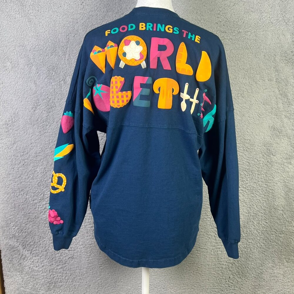 Disney Spirit Jersey Epcot Food and Wine Festival 2022 Adult Extra Small Blue
